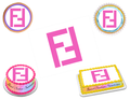 Fendi Edible Image Frosting Sheet #10 (70+ sizes)