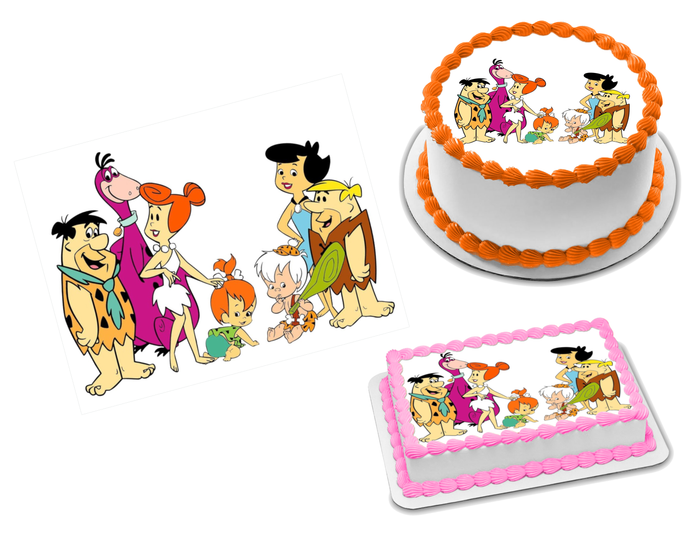 Flintstones Edible Image Frosting Sheet #37 Topper (70+ sizes)