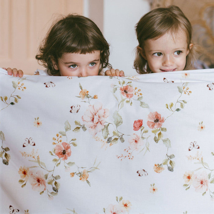 FLORAL BEDDING 100X135CM