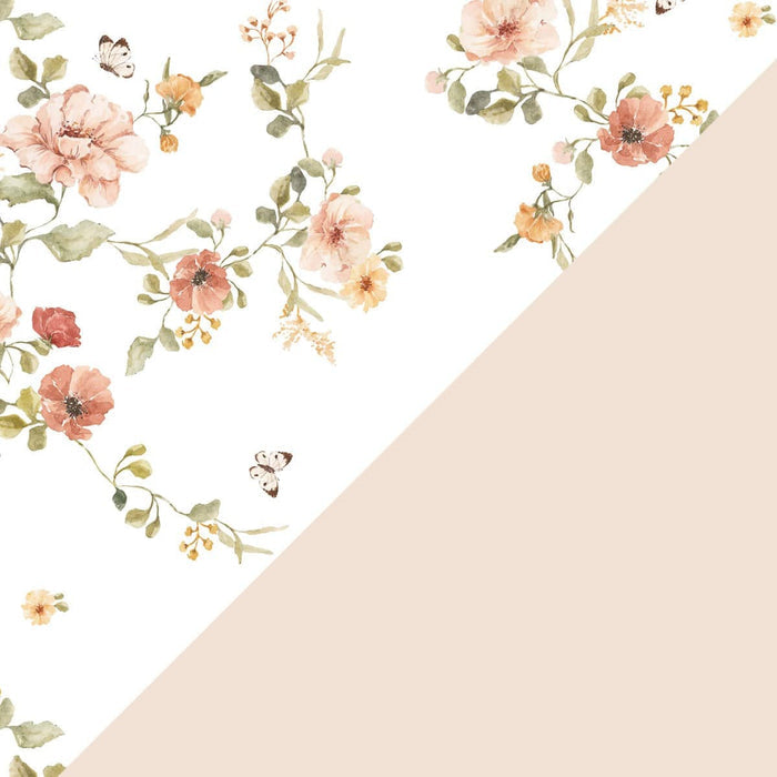 FLORAL BEDDING 100X135CM