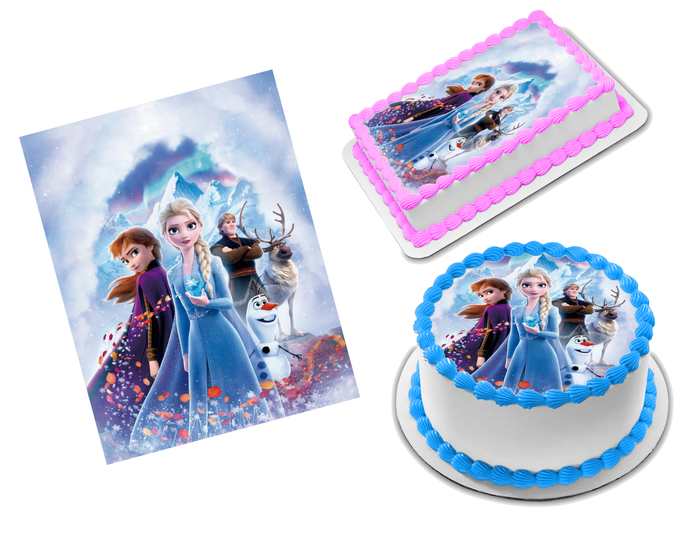 Frozen 2 Edible Image Frosting Sheet #12 Topper (70+ sizes)