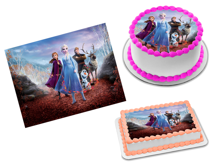 Frozen 2 Edible Image Frosting Sheet #27 Topper (70+ sizes)