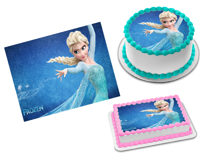 Frozen Elsa Edible Image Frosting Sheet #9 Topper (70+ sizes)