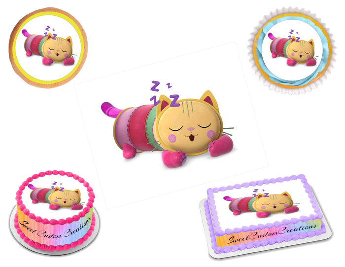 Gabby's Dollhouse Edible Image Frosting Sheet #10 Topper (70+ sizes)