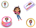 Gabby's Dollhouse Edible Image Frosting Sheet #12 Topper (70+ sizes)