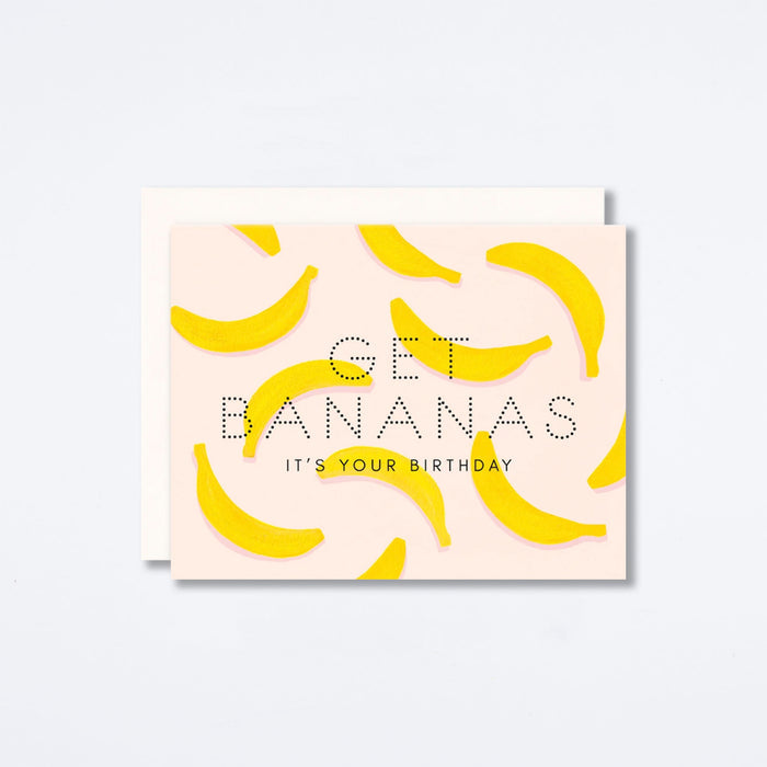 Get Bananas Birthday Card
