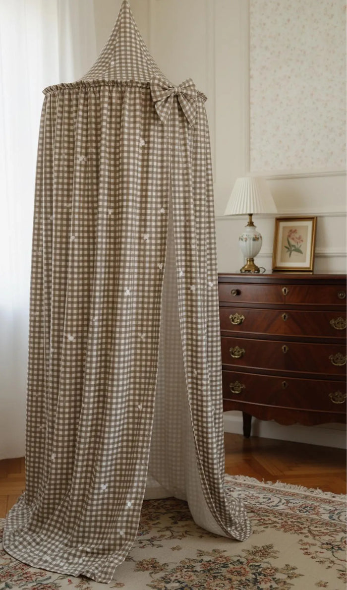 Gingham Baby Canopy