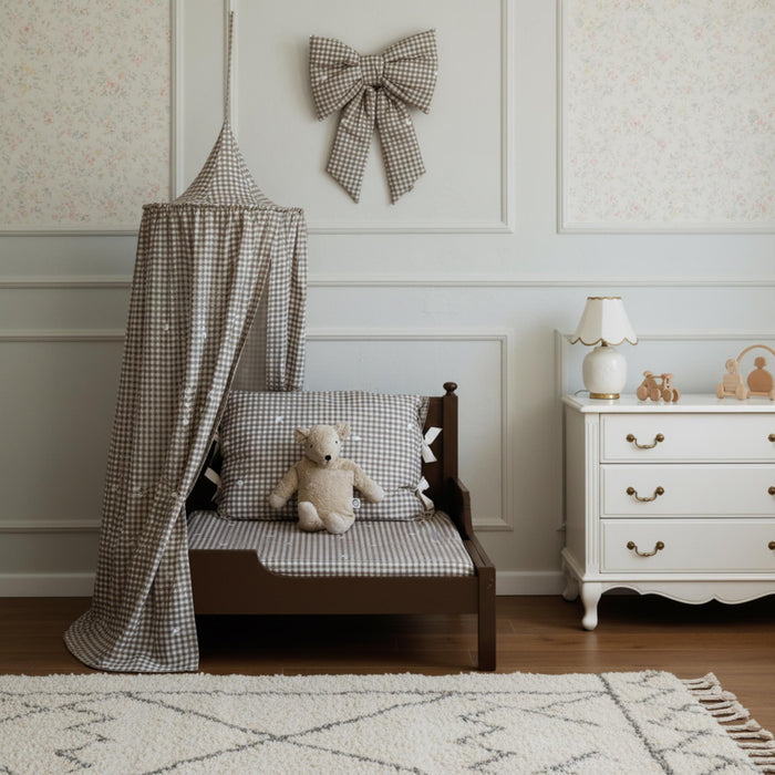 Gingham Baby Canopy