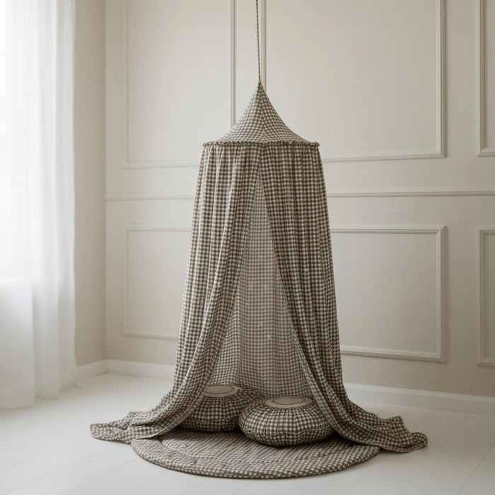 Gingham Baby Canopy