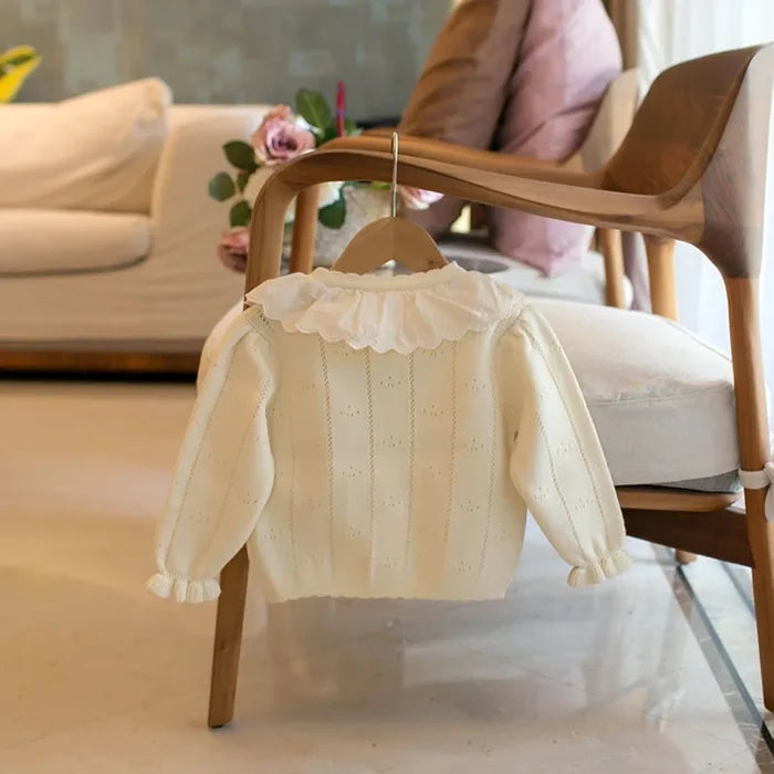 Girls Bow Cardigan