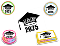 Graduation Edible Image Frosting Sheet #24BK (80+ sizes)