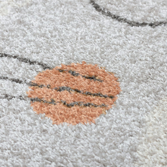 Gray Hare rug - Cozy Nursery