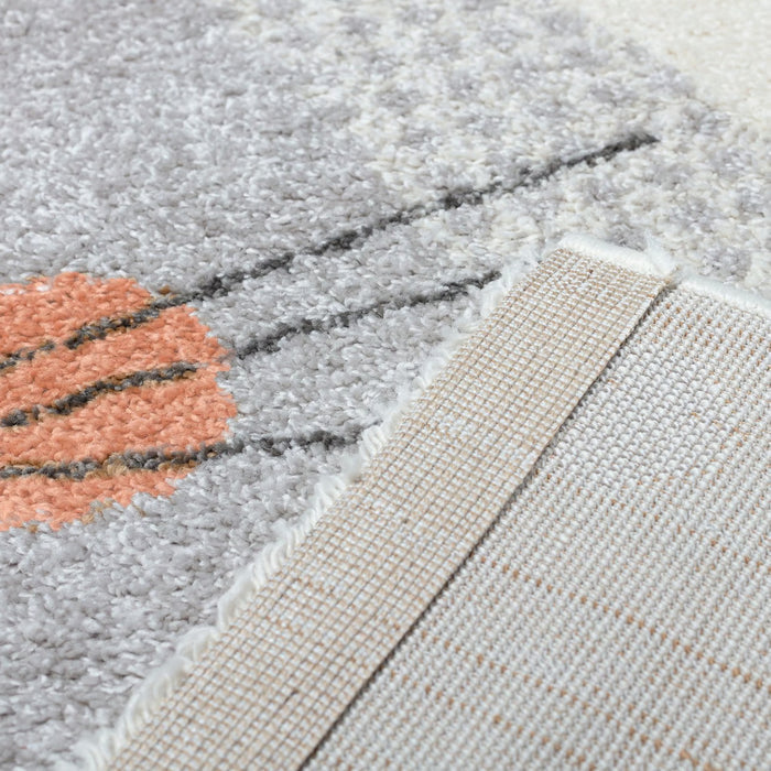 Gray Hare rug - Cozy Nursery