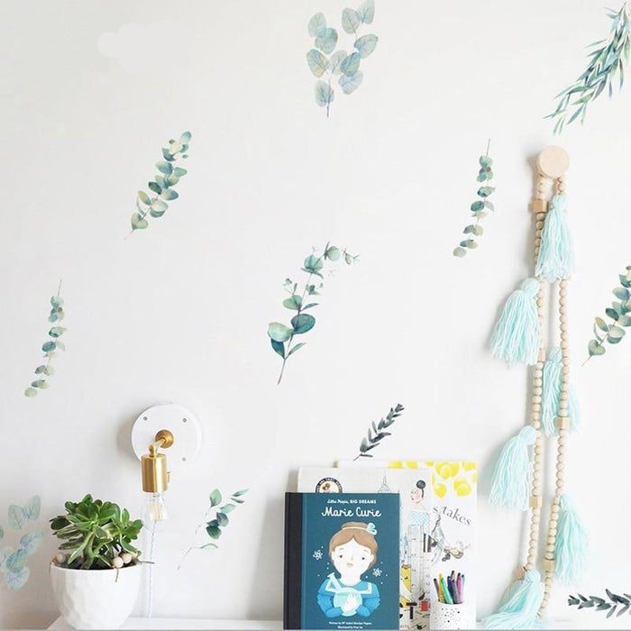 Green Plants Wall Sticker - Cozy Nursery