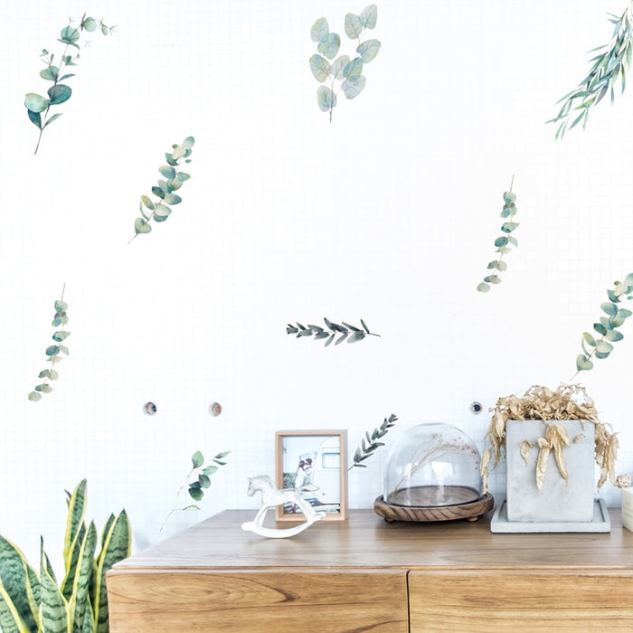 Green Plants Wall Sticker - Cozy Nursery