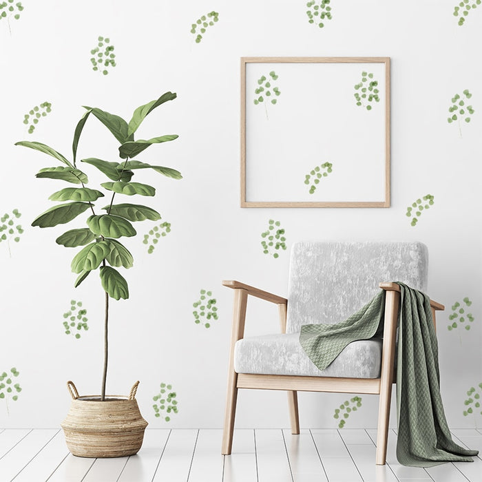 Green Plants Wall Sticker - Cozy Nursery