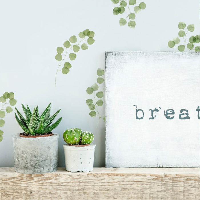 Green Plants Wall Sticker - Cozy Nursery