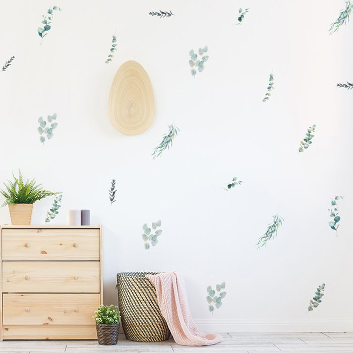 Green Plants Wall Sticker - Cozy Nursery