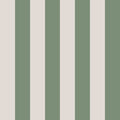 Green Stripes Nursery Wallpaper