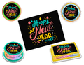 Happy New Year Edible Image Frosting Sheet #7 Topper (70+ sizes)