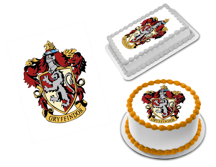 Harry Potter Gryffindor Edible Image Frosting Sheet #60 (70+ sizes)