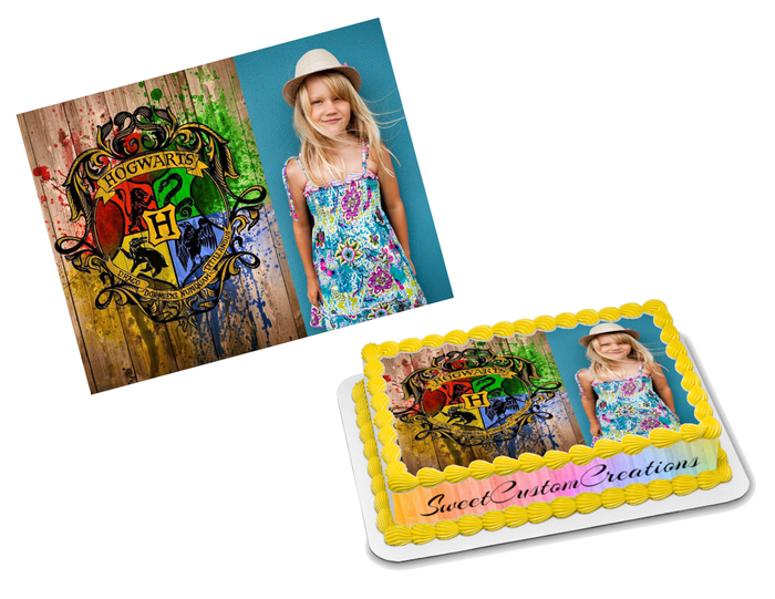 Harry Potter Personal Photo Edible Image Frosting Sheet #57P (40+ sizes)
