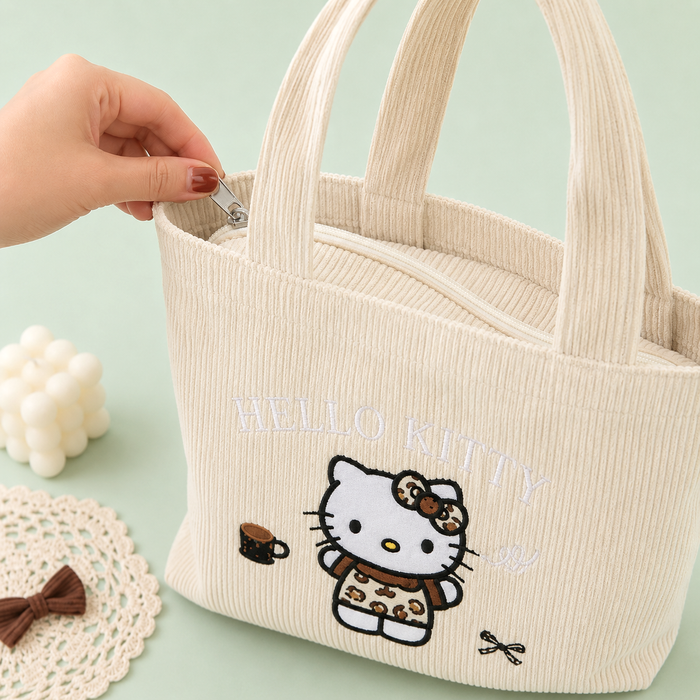 Hello Kitty Daily Corduroy Tote Bag