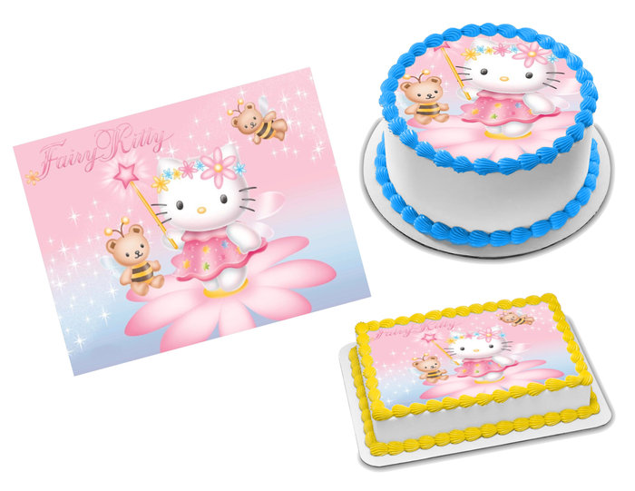 Hello Kitty Edible Image Frosting Sheet #3 (70+ sizes)