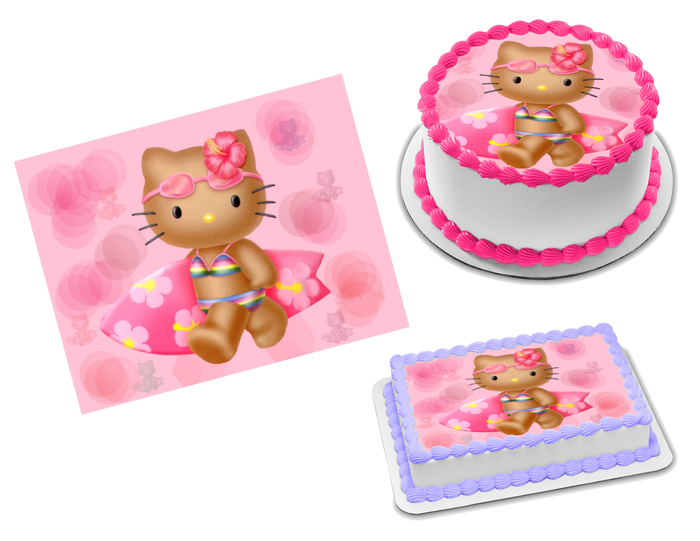Hello Kitty Edible Image Frosting Sheet #31 (70+ sizes)