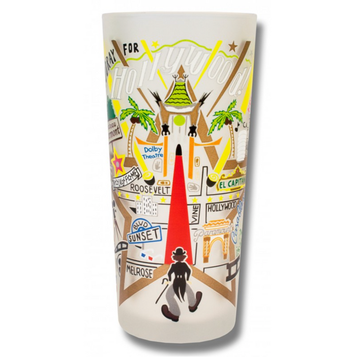 Hollywood Frosted Glass Tumbler