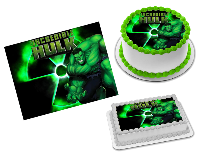 Hulk Edible Image Frosting Sheet #12 (70+ sizes)