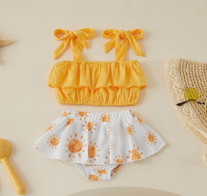 Infant bathing suits Sunny Yellow - Cozy Nursery
