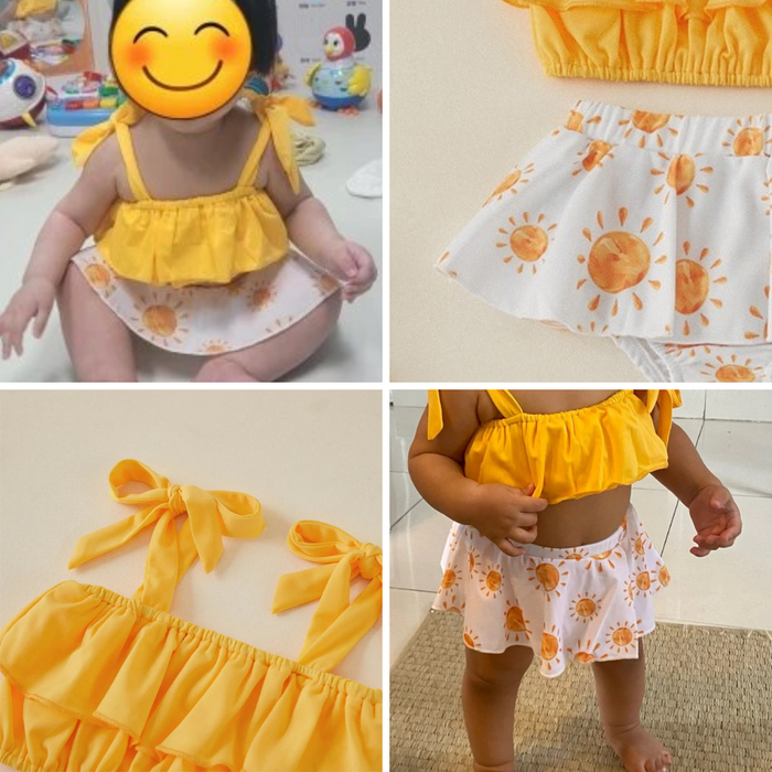 Infant bathing suits Sunny Yellow - Cozy Nursery