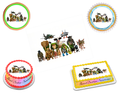 Italian Cartoon Brainrot Edible Image Frosting Sheet #6 (80+ sizes)