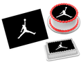 Jordan Jumpman Edible Image Frosting Sheet #1 (70+ sizes)