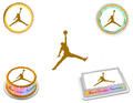 Jordan Jumpman Brown Edible Image Frosting Sheet #12 (70+ sizes)