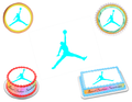 Jordan Jumpman Aqua Edible Image Frosting Sheet #6 (70+ sizes)