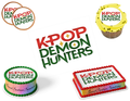 K-Pop Demon Hunters Edible Image Frosting Sheet #100 (80+ sizes)