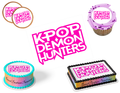 K-Pop Demon Hunters Edible Image Frosting Sheet #187 (80+ sizes)