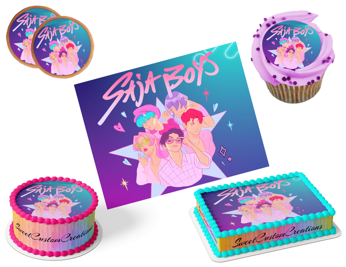 K-Pop Demon Hunters Edible Image Frosting Sheet #21 (80+ sizes)