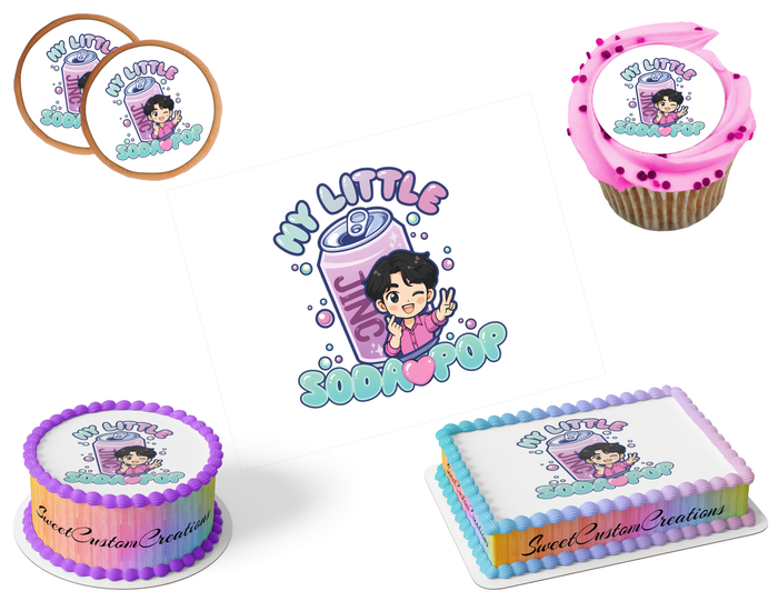 K-Pop Demon Hunters Edible Image Frosting Sheet #50 (80+ sizes)