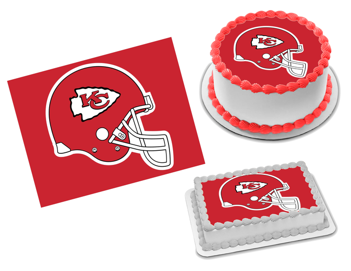 Kansas City Chiefs Edible Image Frosting Sheet #20 (70+ sizes)