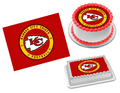 Kansas City Chiefs Edible Image Frosting Sheet #26 (70+ sizes)