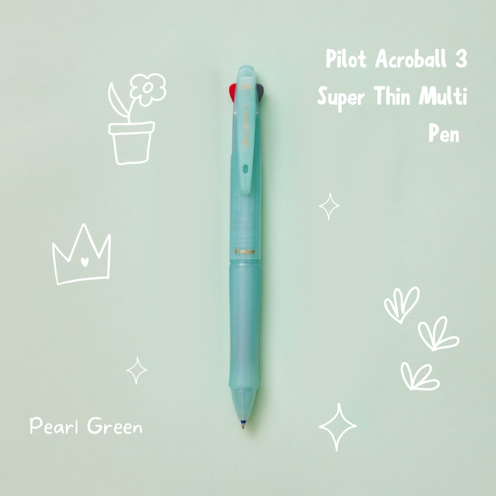 Kawaii Pen Shop Selection - Pilot Multi Pens & Pencils - Mint Color