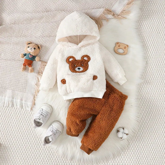 Kids Baby Bear Hoodie with Sweatpants