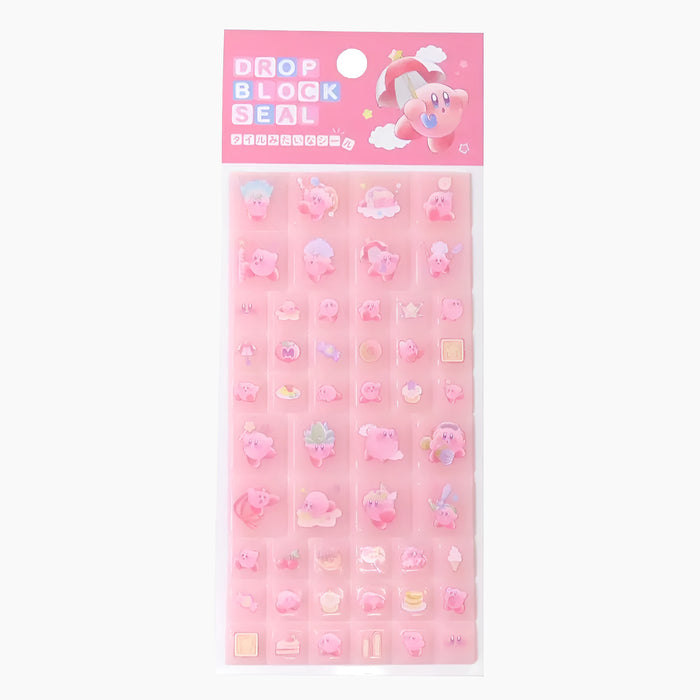 Kirby Drop 3D Block Stickers