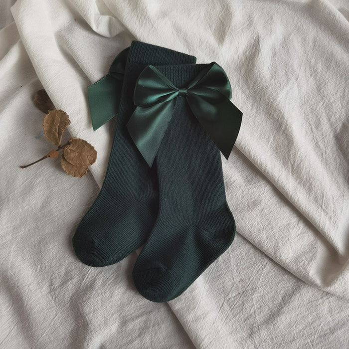 Knee High Long  Baby Girls Socks