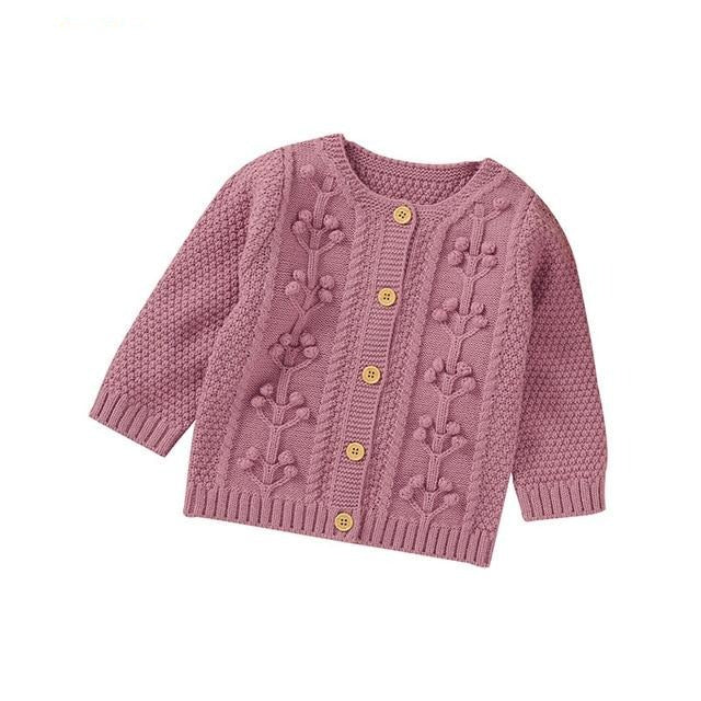 Knitted Sweater Romper Set - Cozy Nursery