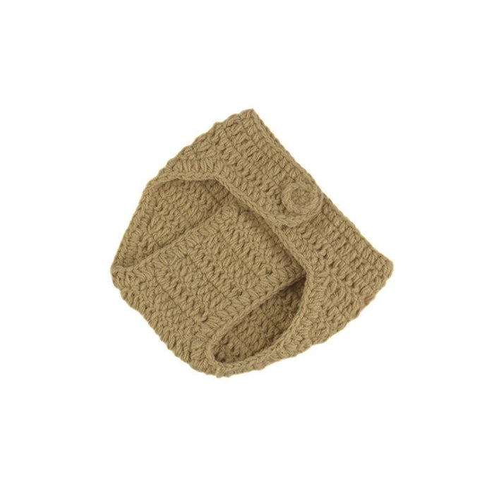 Knitted Yoda Newborn Costume - Cozy Nursery
