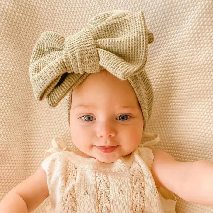 Large Summer Infant Hair Bows - Cozy Nursery